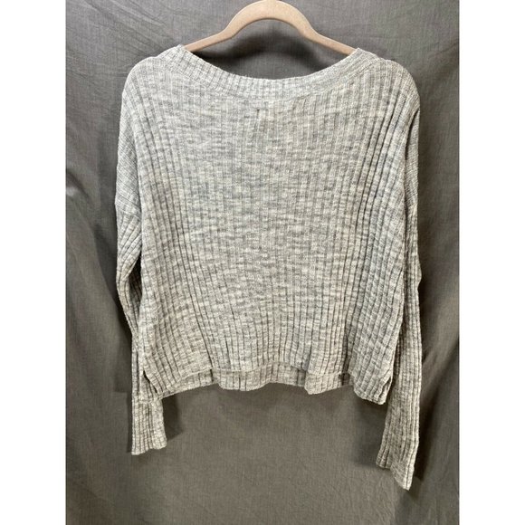 Hollister Sweater Womens Small Grey Round Neck‎ Long Sleeve Pullover Ladies. - Picture 5 of 8